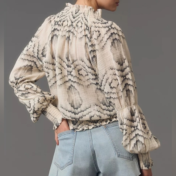 Porridge Guaze Top - Picture 2 of 2